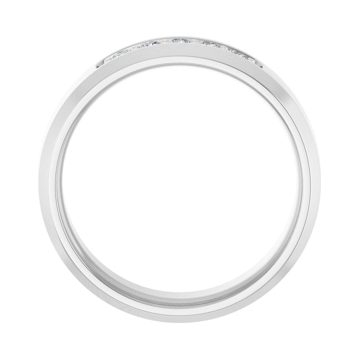 14K White Gold 1/6 CTW Lab-Grown Diamond Band