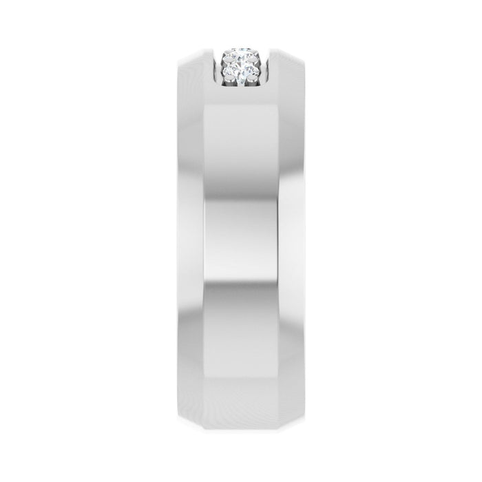 14K White Gold 1/6 CTW Lab-Grown Diamond Band