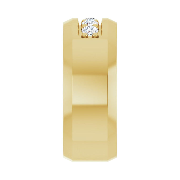 14K Yellow Gold 1/2 CTW Lab-Grown Diamond Band