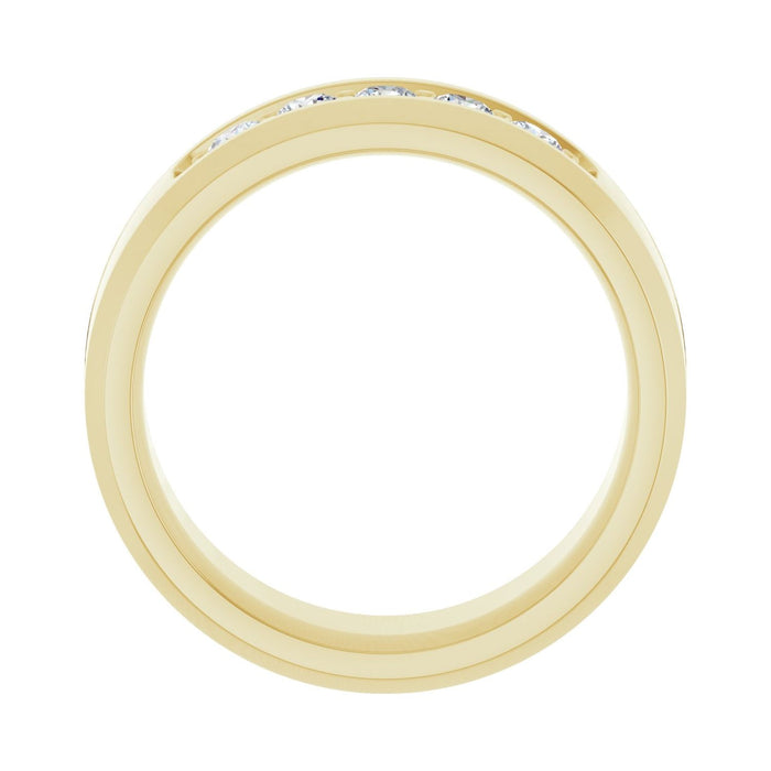 14K Yellow Gold 1/2 CTW Lab-Grown Diamond Band