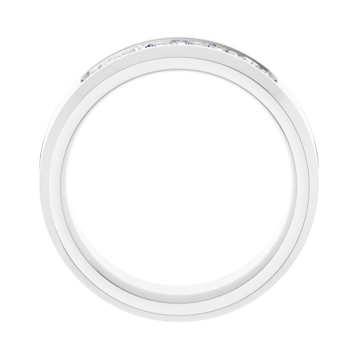 14K White Gold 1/2 CTW Lab-Grown Diamond Band