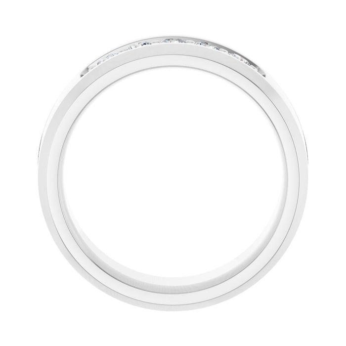14K White Gold 1/2 CTW Lab-Grown Diamond Band