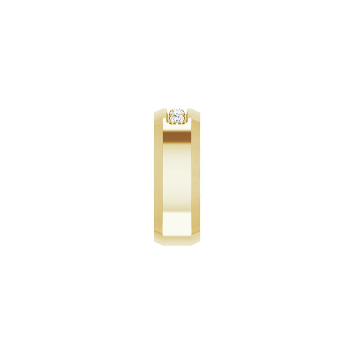 14K Yellow Gold 1/6 CTW Lab-Grown Diamond Band