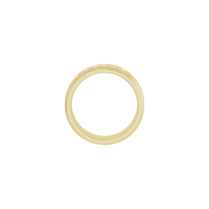 14K Yellow Gold 1/6 CTW Lab-Grown Diamond Band