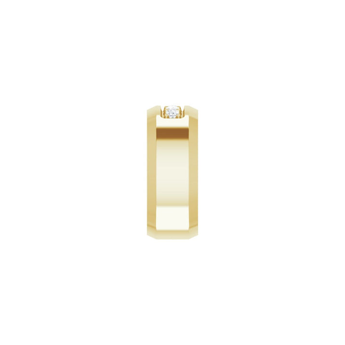 14K Yellow Gold 1/5 CTW Lab-Grown Diamond Band