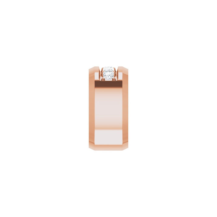 14K Rose Gold 3/4 CTW Lab-Grown Diamond Band