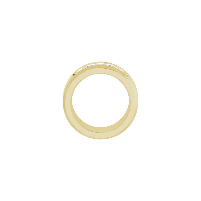 14K Yellow Gold 3/4 CTW Lab-Grown Diamond Band