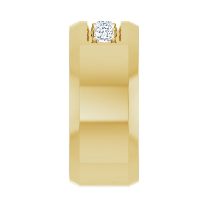 14K Yellow Gold 3/4 CTW Lab-Grown Diamond Band