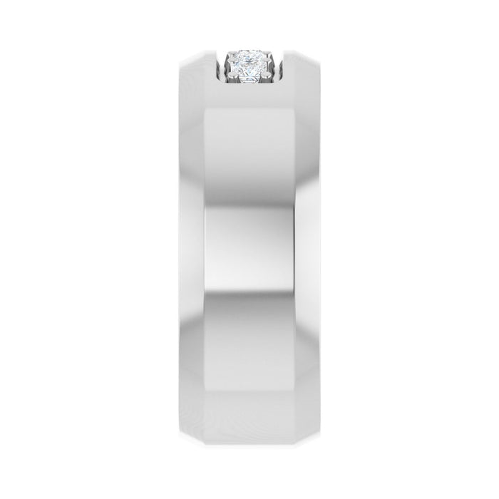 14K White Gold 1/5 CTW Lab-Grown Diamond Band