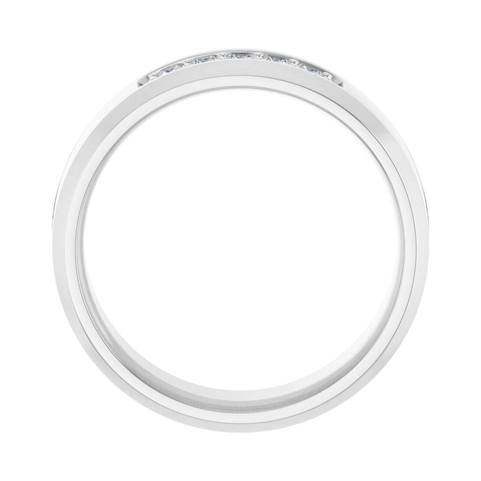 14K White Gold 1/5 CTW Lab-Grown Diamond Band