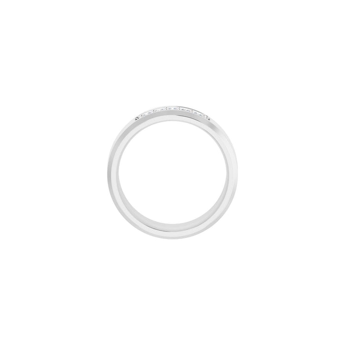 14K White Gold 1/5 CTW Lab-Grown Diamond Band