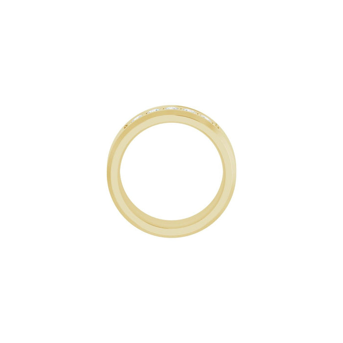 14K Yellow Gold 1/2 CTW Lab-Grown Diamond Band