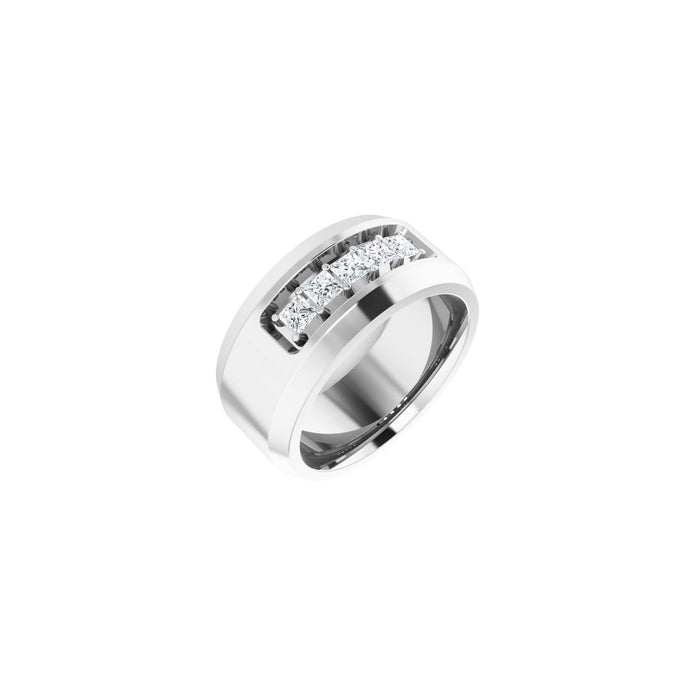 14K White Gold 1/2 CTW Lab-Grown Diamond Band