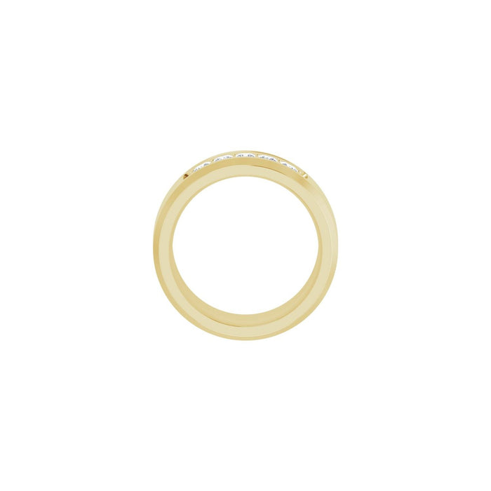 14K Yellow Gold 1/2 CTW Lab-Grown Diamond Band