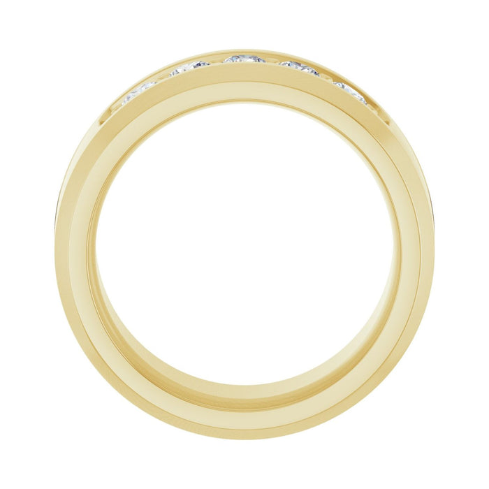 14K Yellow Gold 1/2 CTW Lab-Grown Diamond Band