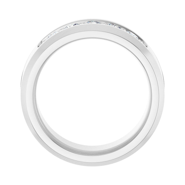14K White Gold 1/2 CTW Lab-Grown Diamond Band