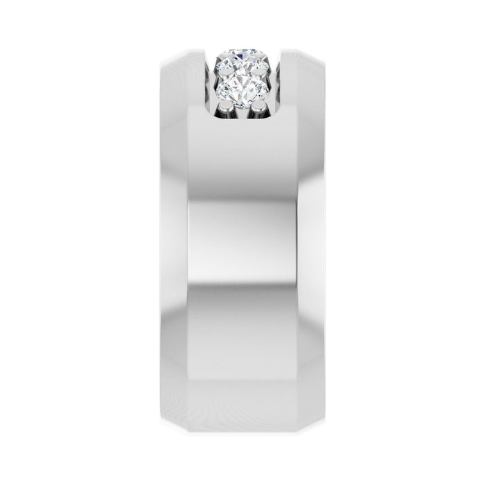 14K White Gold 1/2 CTW Lab-Grown Diamond Band