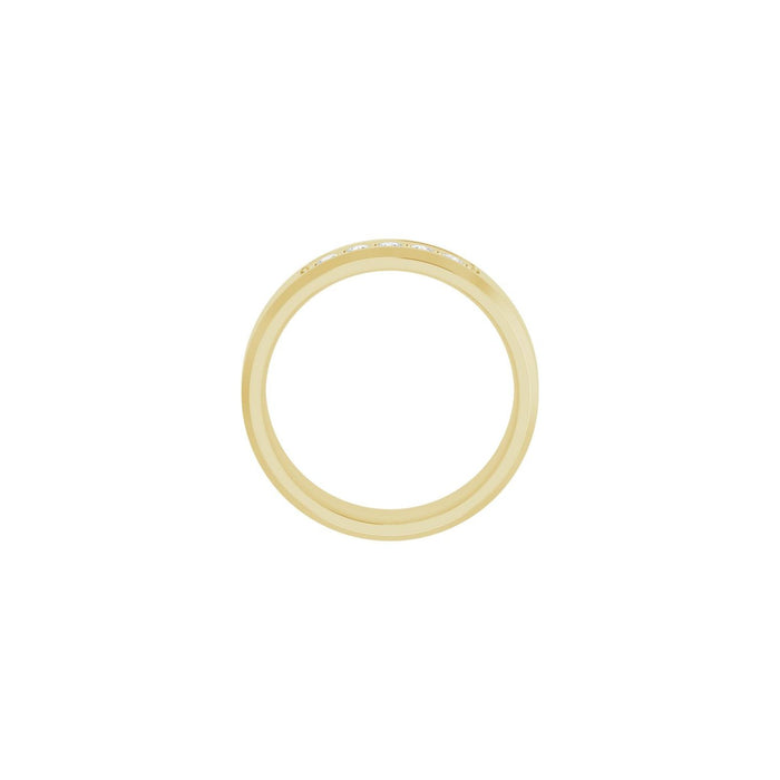 14K Yellow Gold 1/6 CTW Lab-Grown Diamond Band