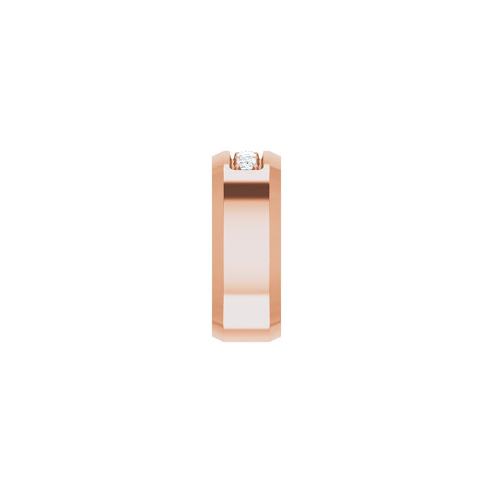 14K Rose Gold 1/2 CTW Lab-Grown Diamond Band