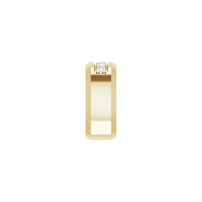 14K Yellow Gold 1/2 CTW Lab-Grown Diamond Band