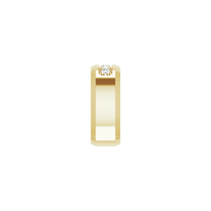 14K Yellow Gold 1/2 CTW Lab-Grown Diamond Band