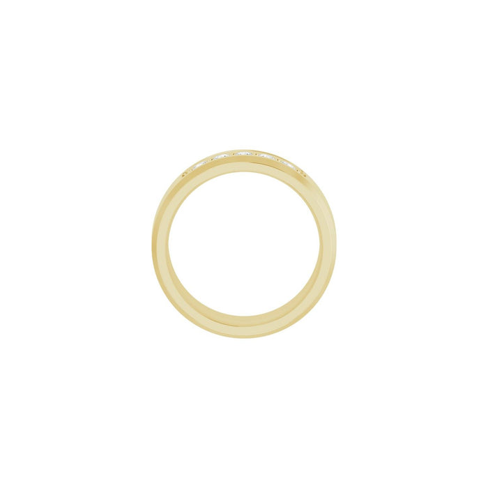14K Yellow Gold 1/2 CTW Lab-Grown Diamond Band