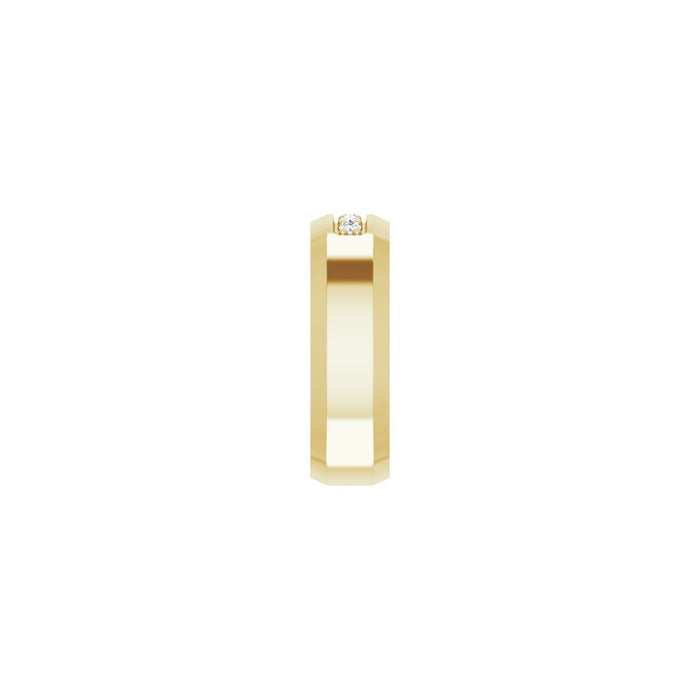 14K Yellow Gold 1/6 CTW Lab-Grown Diamond Band