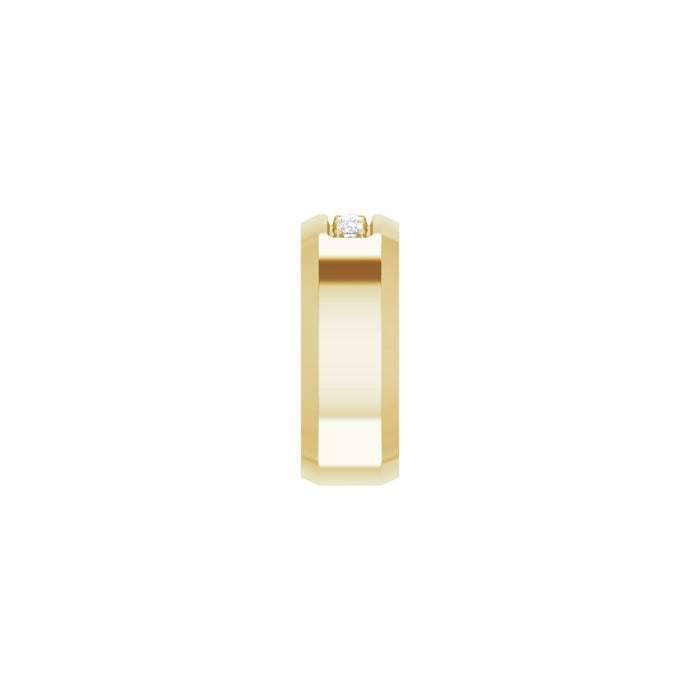14K Yellow Gold 1/5 CTW Lab-Grown Diamond Band
