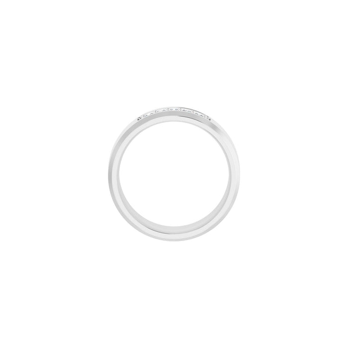 14K White Gold 1/5 CTW Lab-Grown Diamond Band