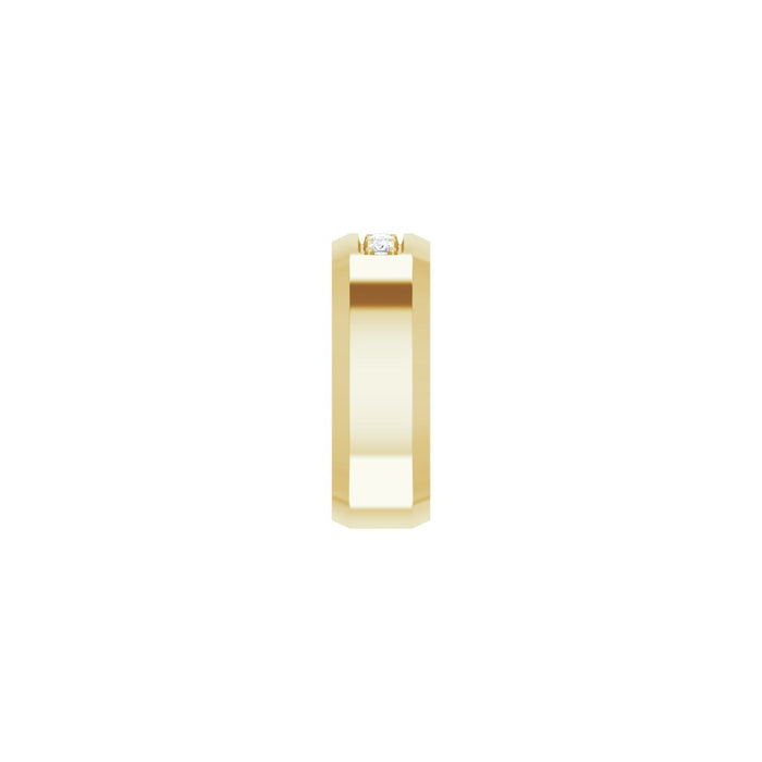 14K Yellow Gold 1/5 CTW Lab-Grown Diamond Band