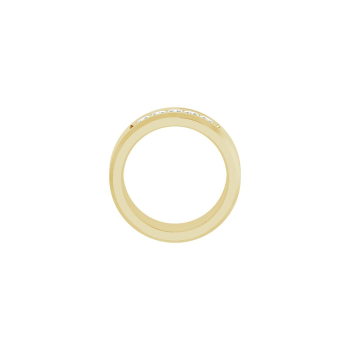 14K Yellow Gold 3/4 CTW Lab-Grown Diamond Band