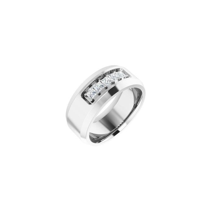 14K White Gold 1/2 CTW Lab-Grown Diamond Band