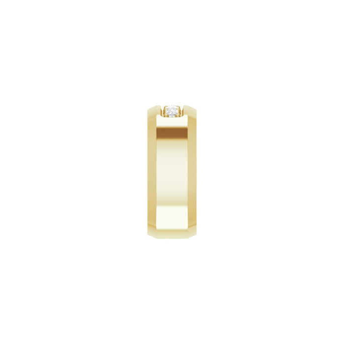 14K Yellow Gold 1/5 CTW Lab-Grown Diamond Band