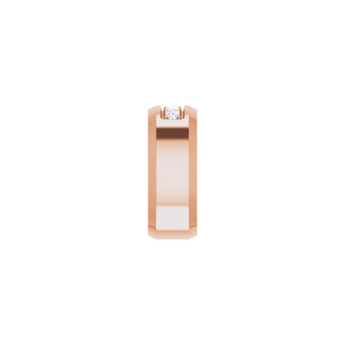 14K Rose Gold 1/2 CTW Lab-Grown Diamond Band