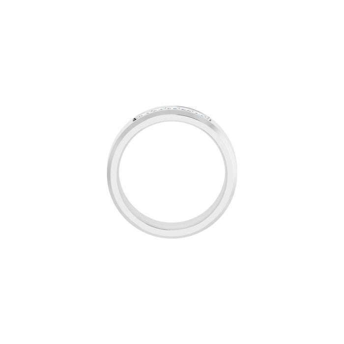 14K White Gold 1/2 CTW Lab-Grown Diamond Band