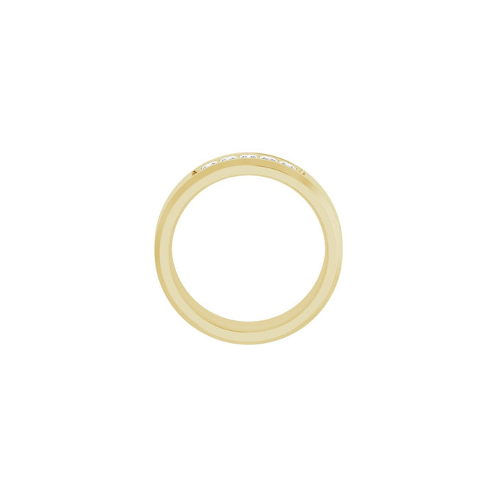 14K Yellow Gold 1/2 CTW Lab-Grown Diamond Band