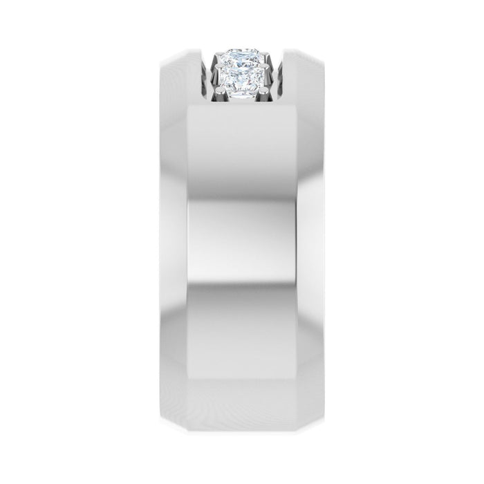 14K White Gold 1/2 CTW Lab-Grown Diamond Band