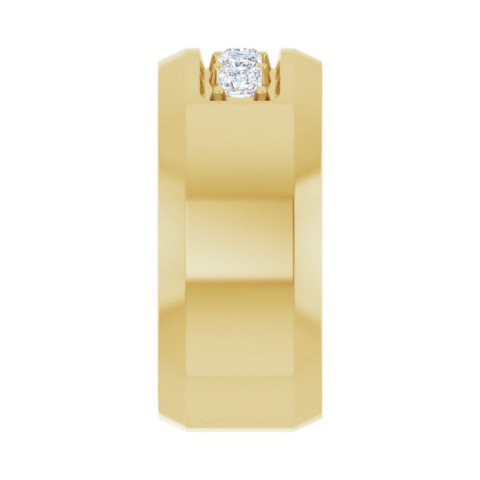 14K Yellow Gold 1/2 CTW Lab-Grown Diamond Band