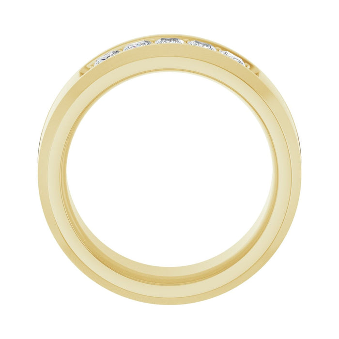 14K Yellow Gold 1/2 CTW Lab-Grown Diamond Band