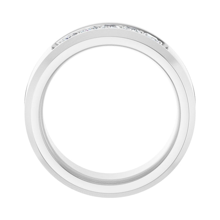 14K White Gold 1/2 CTW Lab-Grown Diamond Band