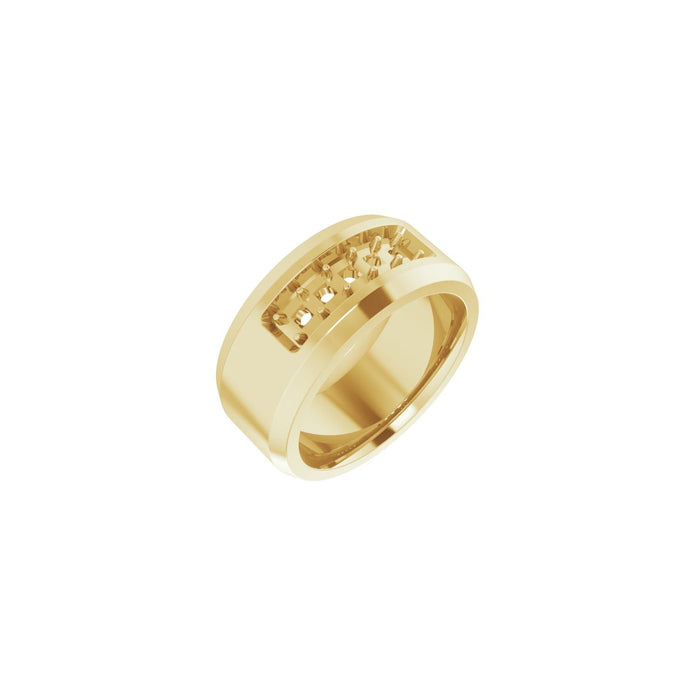 14K Yellow Gold 3/4 CTW Lab-Grown Diamond Band