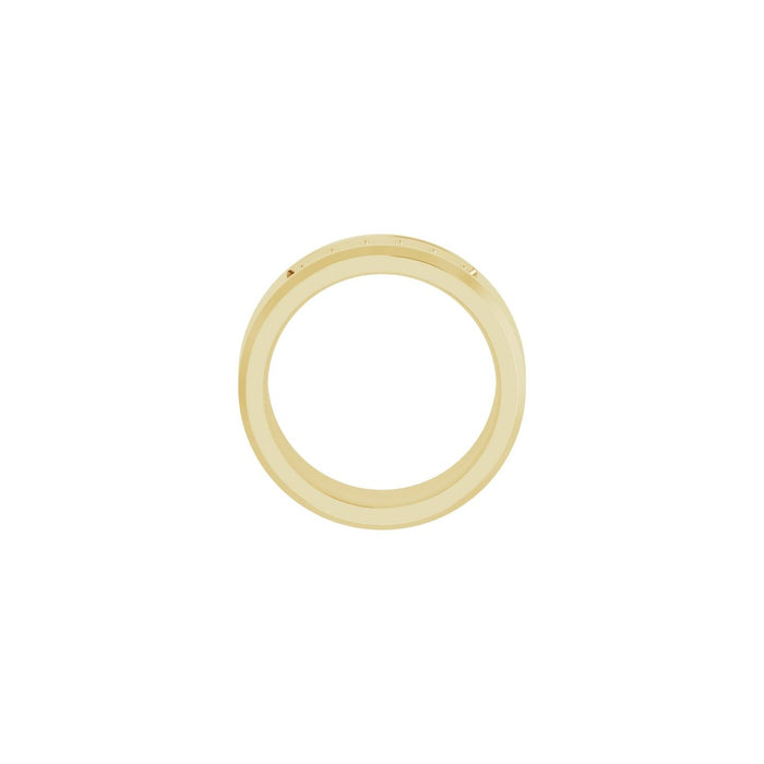 14K Yellow Gold 3/4 CTW Lab-Grown Diamond Band