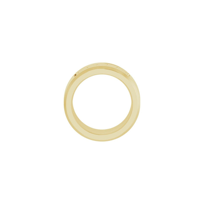 14K Yellow Gold 3/4 CTW Lab-Grown Diamond Band