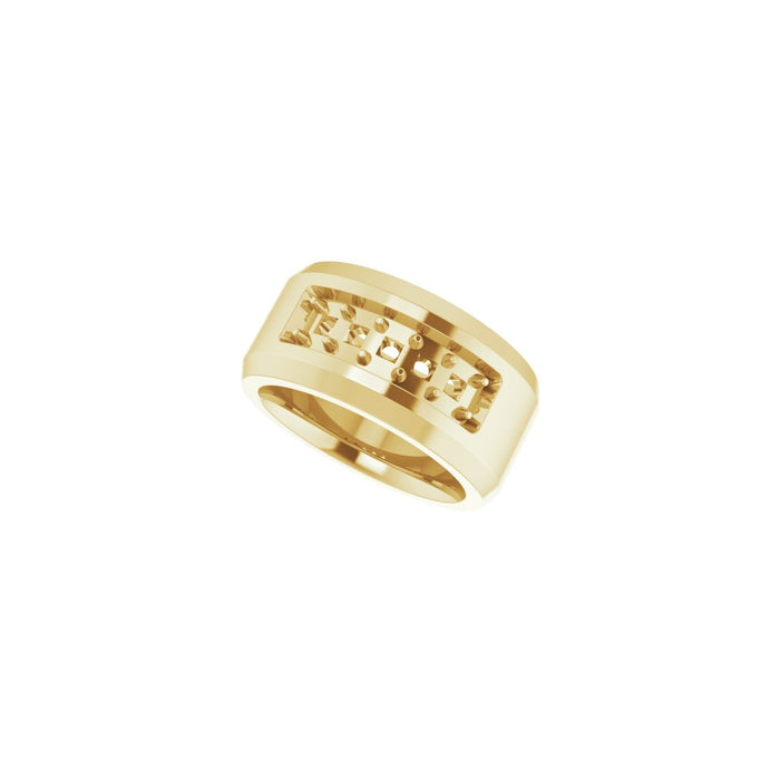 14K Yellow Gold 3/4 CTW Lab-Grown Diamond Band