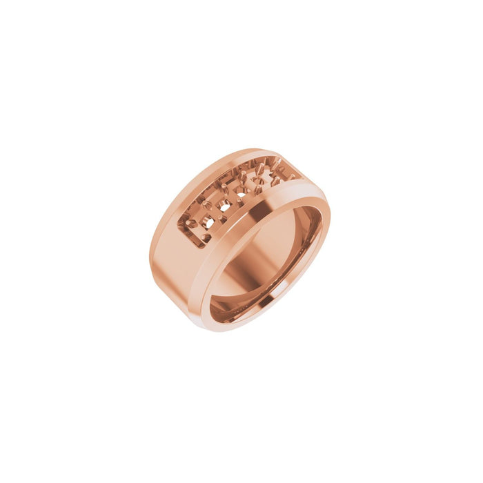 14K Rose Gold 3/4 CTW Lab-Grown Diamond Band