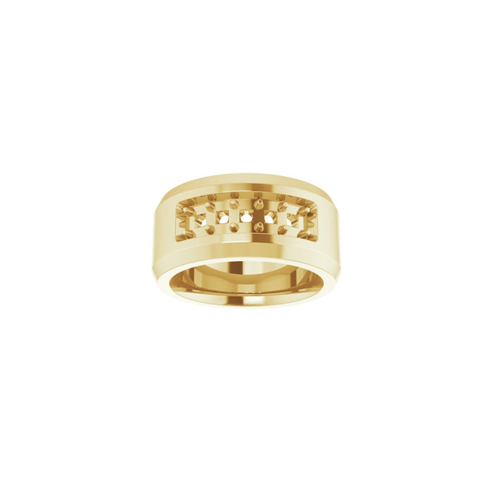 14K Yellow Gold 3/4 CTW Lab-Grown Diamond Band