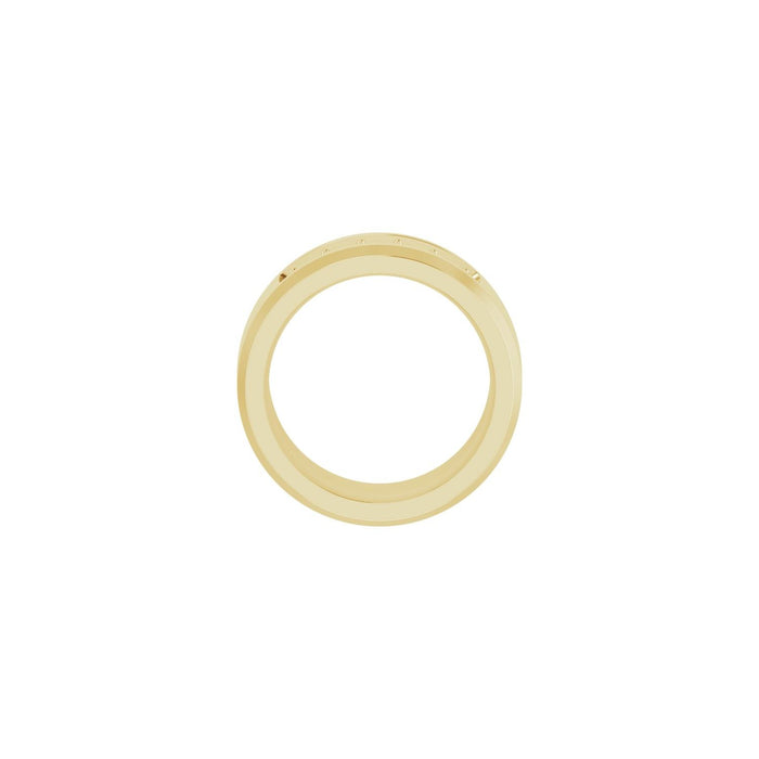 14K Yellow Gold 3/4 CTW Lab-Grown Diamond Band