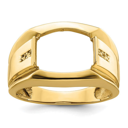 10k Gents Ring Mounting (10X158B)