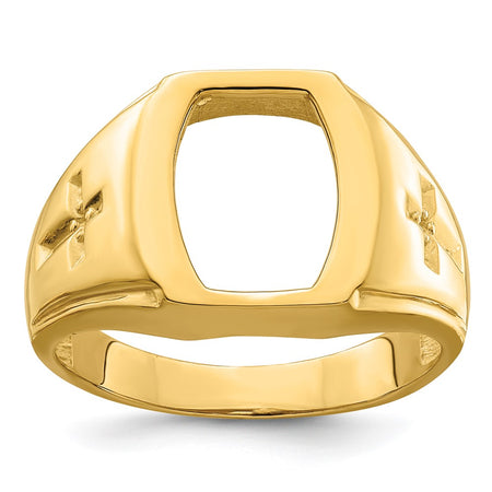 10k Gents Ring Mounting (10X32B)