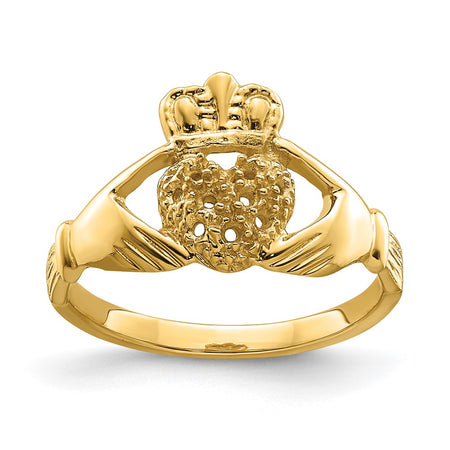 10K Claddagh Ring Mounting (10Y6307)